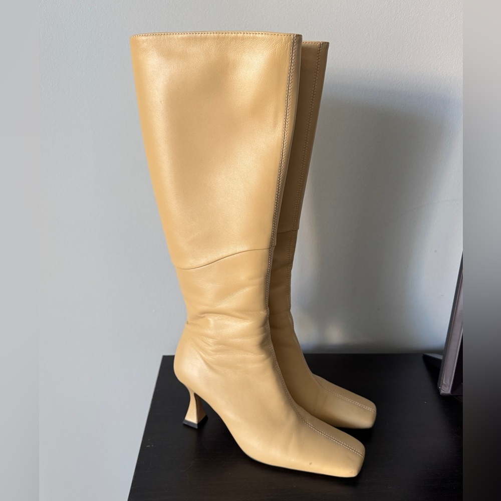 Tony Bianco Fantasy Cream Boots